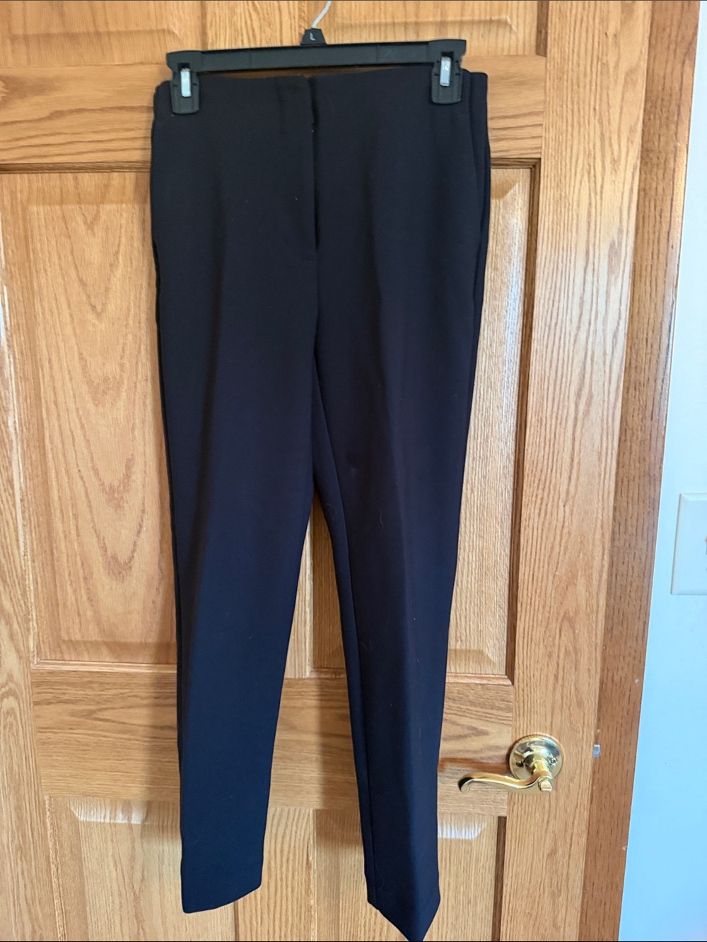 LOFT Petites Black Ponte Trousers